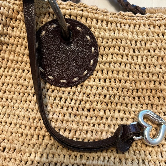 Brighton straw/raffia large should bag - Picture 11 of 11